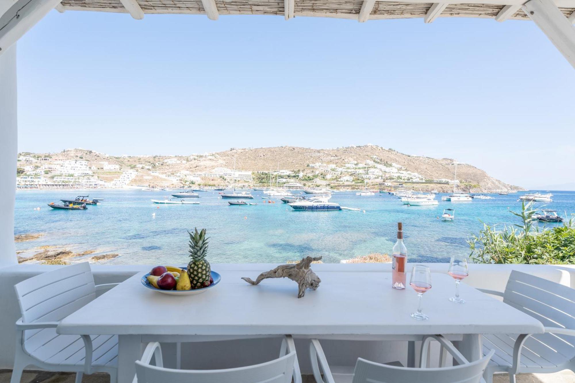 Villa Luxury Sea House By Blue Waters Mykonos à Ornos  Extérieur photo